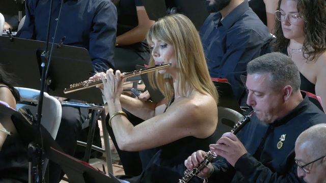 La Artística de Buñol interpretando Symphonic Metamorphosis de Hindemith en el concierto Mano a Mano