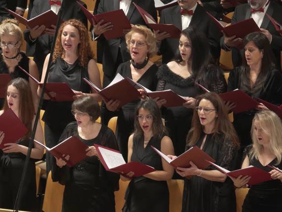 Coro en concierto