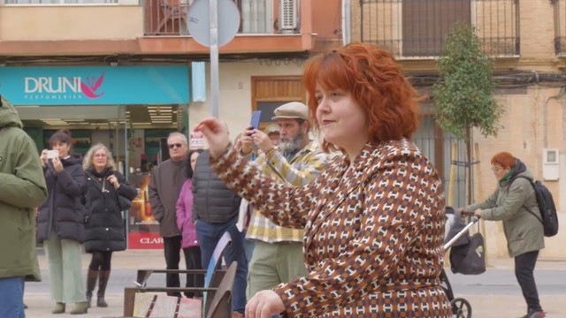 Flashmob por el centenario de «Pepita Greus», Ajuntament d'Alginet · con la Societat Artística Musical d'Alginet