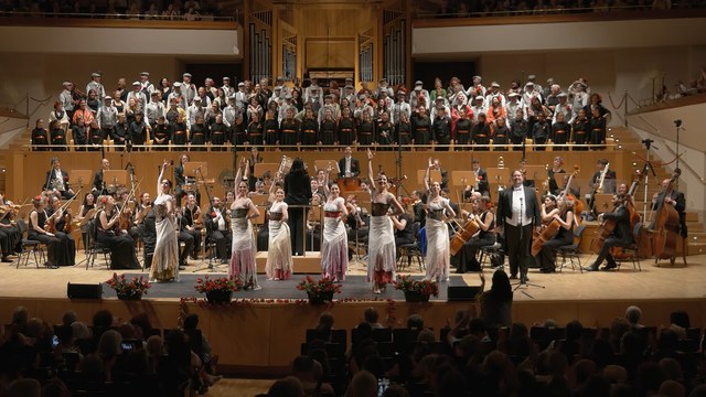 Seguidillas de La verbena de la Paloma, Sara Martín y su compañía · Gala de Zarzuela del Grupo Talía